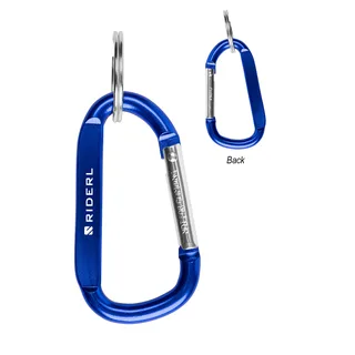 2081 - 6mm Carabiner With Split Ring