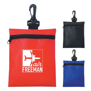 3305 - Non-Woven Zippered Pouch