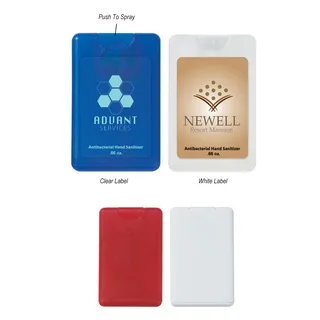 9051 - .66 Oz. Card Shape Hand Sanitizer