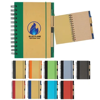 6109 - Eco-Inspired Spiral Notebook & Pen