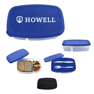 2126 - 2-Section Lunch Container
