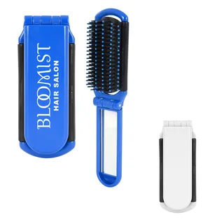 7111 - Kwik-Fix Folding Brush With Mirror