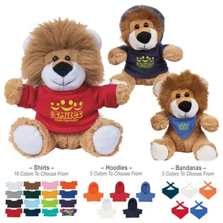 1266 - 6" Lovable Lion