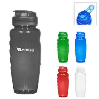 5898 - 30 Oz. Poly-Clearâ„¢ Gripper Bottle