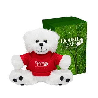 1260P - 6" Big Paw Bear With Custom Box