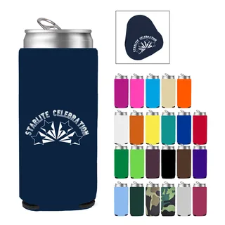 27 - 12 Oz. Slim Fit Kan-Tastic WIth 3 Imprint Locations