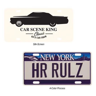 0VPP3 - Custom License Plate 0.075