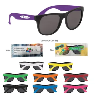 3999 - Youth Rubberized Sunglasses