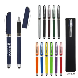 11112 - Avendale Velvet Touch Stylus Gel Pen