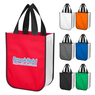 30001 - Lola Non-Woven Shopper Tote Bag With 100% RPET Material