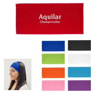 7862 - Cooling Headband With 100% rPET Material
