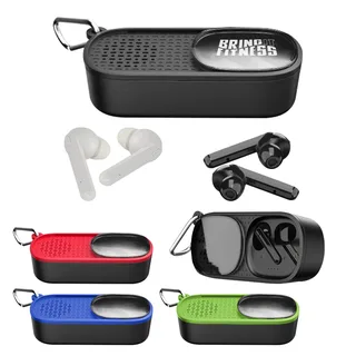 95170 - Power Slide Wireless Earbuds & Speaker