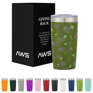 55153 - 20 Oz. AWS Full Color Two-Tone Himalayan Tumbler