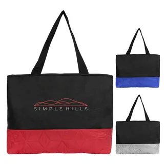 30057 - Heritage Quilted Tote Bag