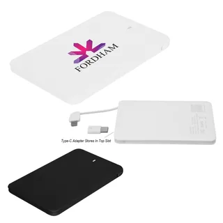 26045 - Slim 2,500 mAh 3-In-1 Power Bank