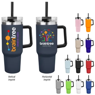 550035 - 40 Oz. Full Color Intrepid Stainless Steel Tumbler