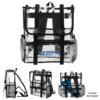 35105 - Clear Buckle Backpack