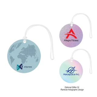 75202 - Acrylic Luggage Tag - Circle