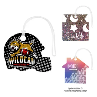 75205 - Acrylic Luggage Tag - Custom Shapes 6"