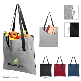 30147 - Swoop Heathered rPET Tote Bag