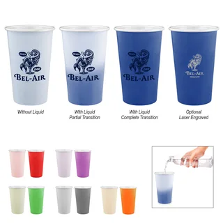 50405 - 15 Oz. Color Changing Recycled Aluminum Cup