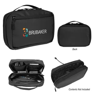 25266 - rPET Tech Pouch With Easy Cord Access