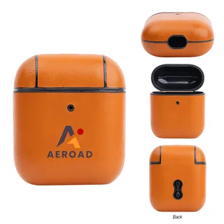 25620 - Leather Earbuds Charging Case