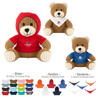 80043 - 6" Barry Corduroy Bear