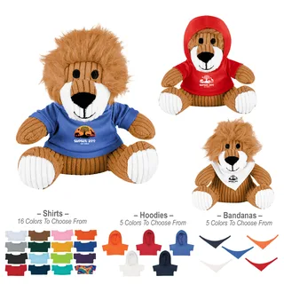 80044 - 6" Rory Corduroy Lion