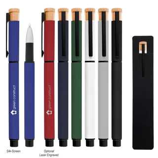 12021 - Ronan Recycled Aluminum Gel Pen