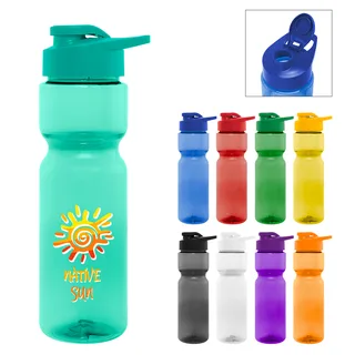 50516 - 28 Oz. Full Color Clutch Bottle