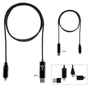 25631 - 100W Dual Input Fast Charging Cable