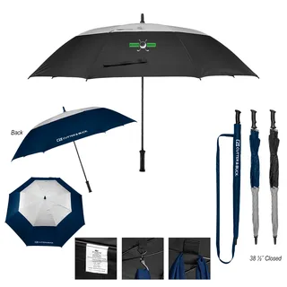 45017 - 60" Arc Cutter & BuckÂ® rPET Golf Umbrella