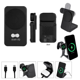 25645 - Foldable rABS Magnetic Wireless Charger