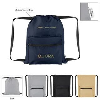 35174 - Anywhere rPET Drawstring Bag