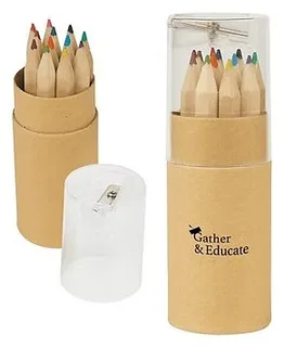 CP24183OF - Estuche Reciclado con Lapices de Colores