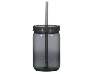 CP21334 - Mason Jar, Botella Plastica Hixon