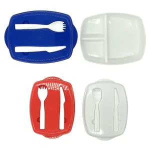 CP18580 - Lonchera Plastica 3 Divisiones