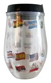 CP30FU031 - VASO SWIG PARA TRAGO, CLEAR, DOBLE PARED,