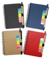 CP23812 - LIBRETA ESPIRAL RECICLADA CON VENTANA